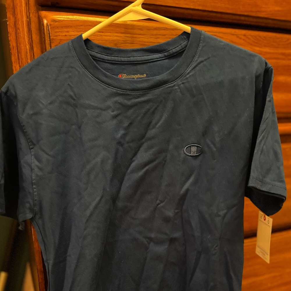 Champion Men's Royal Blue Short Sleeve Tee